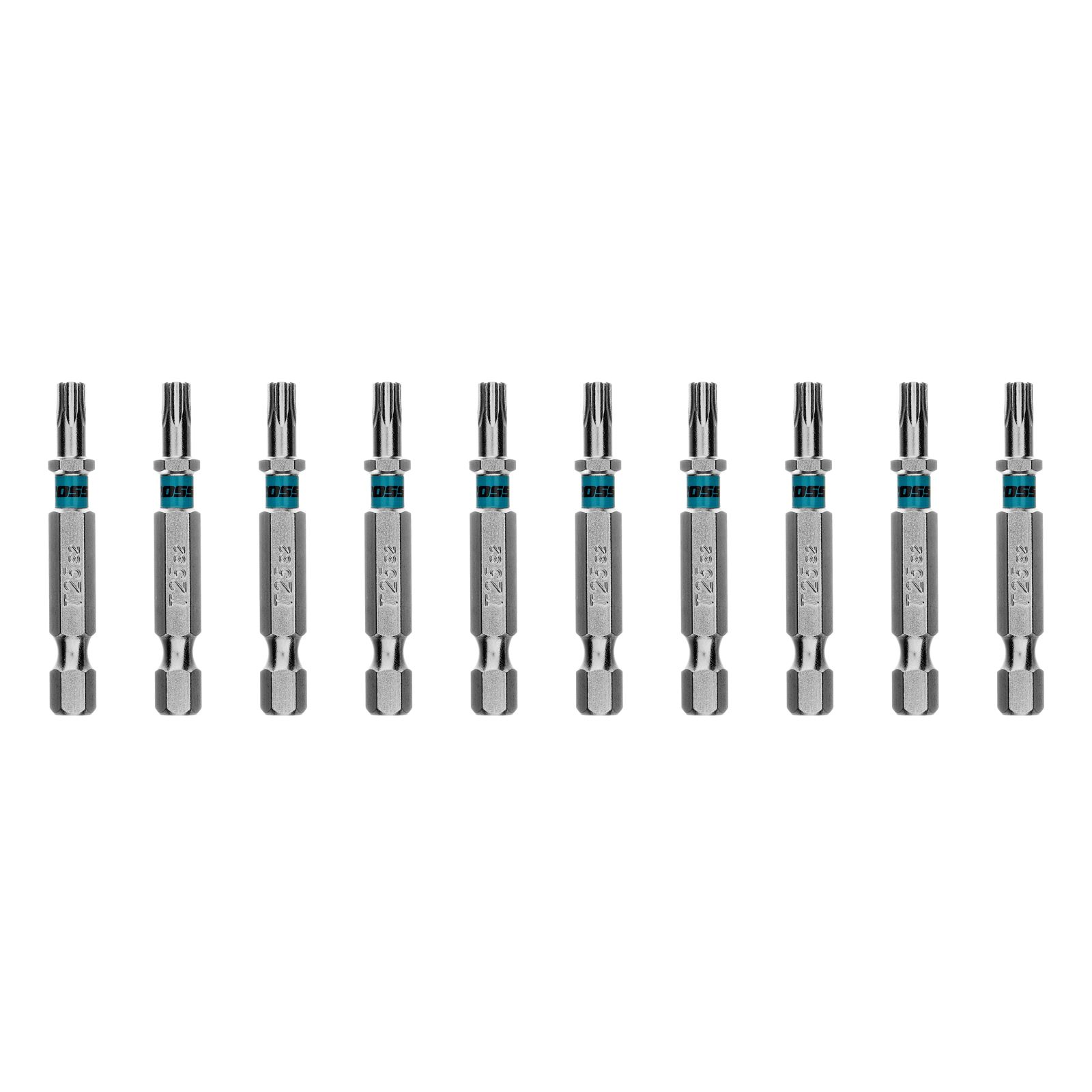 Бита Torx 25х50мм, сталь S2, шестигр., 10 шт. GROSS 114071