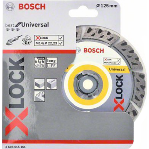 Алмазный круг 125 х X-Lock Best for Universal BOSCH 2.608.615.161