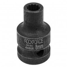 Головка ударная 8мм 12гр. 1/2"  Rock FORCE RF-44808