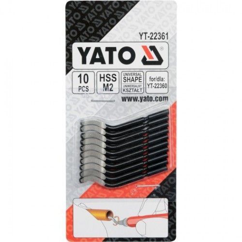 Лезвия для карандаша фаскоснимателя (10шт)  YATO YT-22361