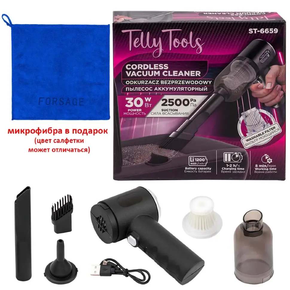 Набор для уборки 2пр. TELLY TOOLS TL-ST-6659-2