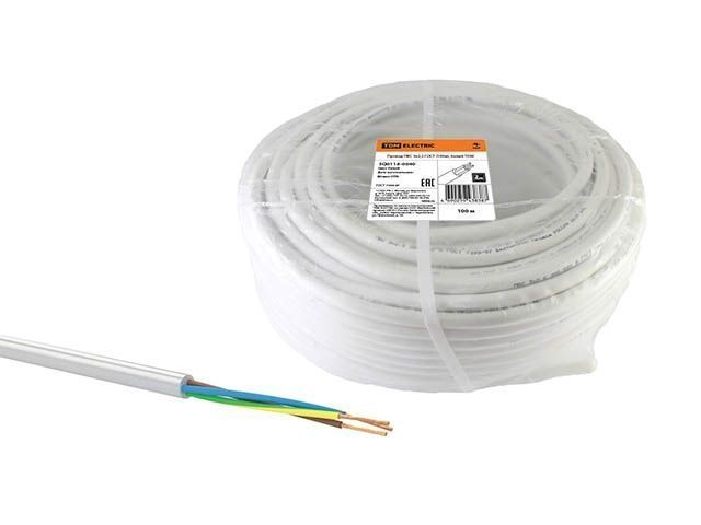 Провод ПВС 3х2,5 (бухта 100м) Б ()  TDM SQ0118-0040