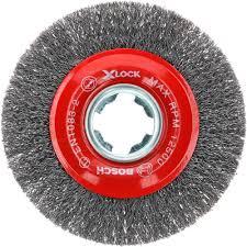 Щетка кольцевая 115 мм X-Lock (витая / сталь 0,3 мм)  BOSCH 2.608.620.732