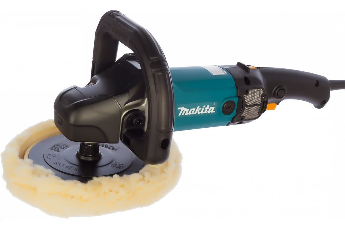 Полировальная машина  ,1200Вт , 180мм, коробка,  MAKITA 9237CB