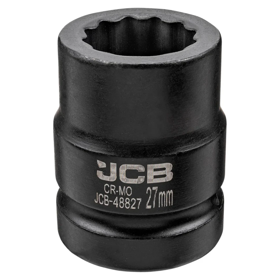 Головка ударная 27мм (12гр.), 1"  JCB JCB-48827