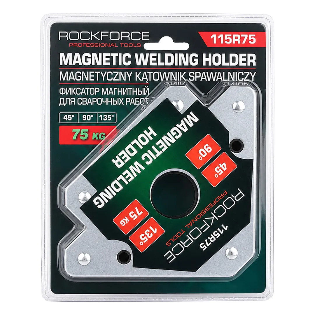 Фиксатор магнитный для сварочных работ RockFORCE RF-115R75