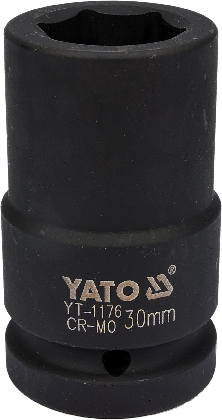 Головка торцевая ударная 1" 6гр. 30mm L90mm CrMo  YATO YT-1176