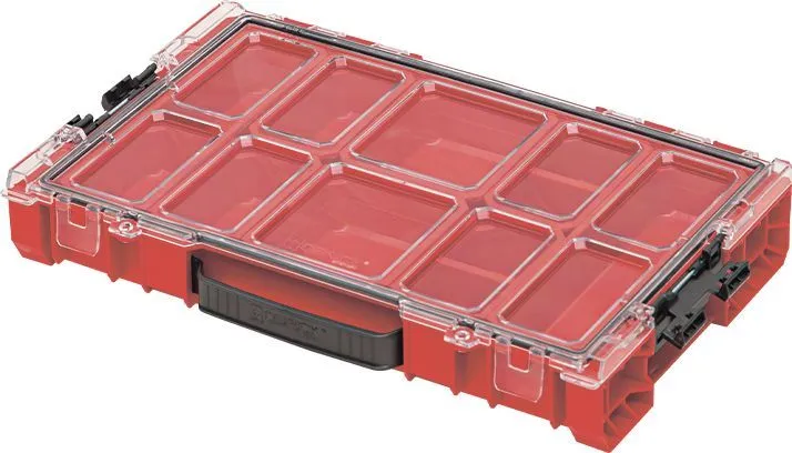 Ящик для инструментов System PRO Organizer 100 RED Ultra HD (красный)  QBRICK ORGQPRO100CZEPG001