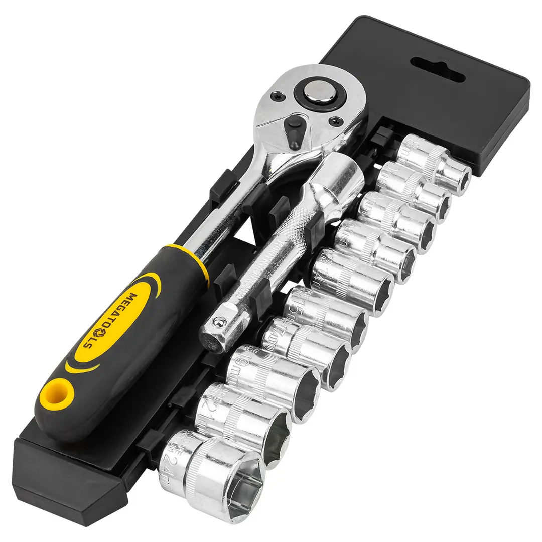 Набор инструментов 12пр. 1/2" (6гр.)  MEGATOOLS MT-4123