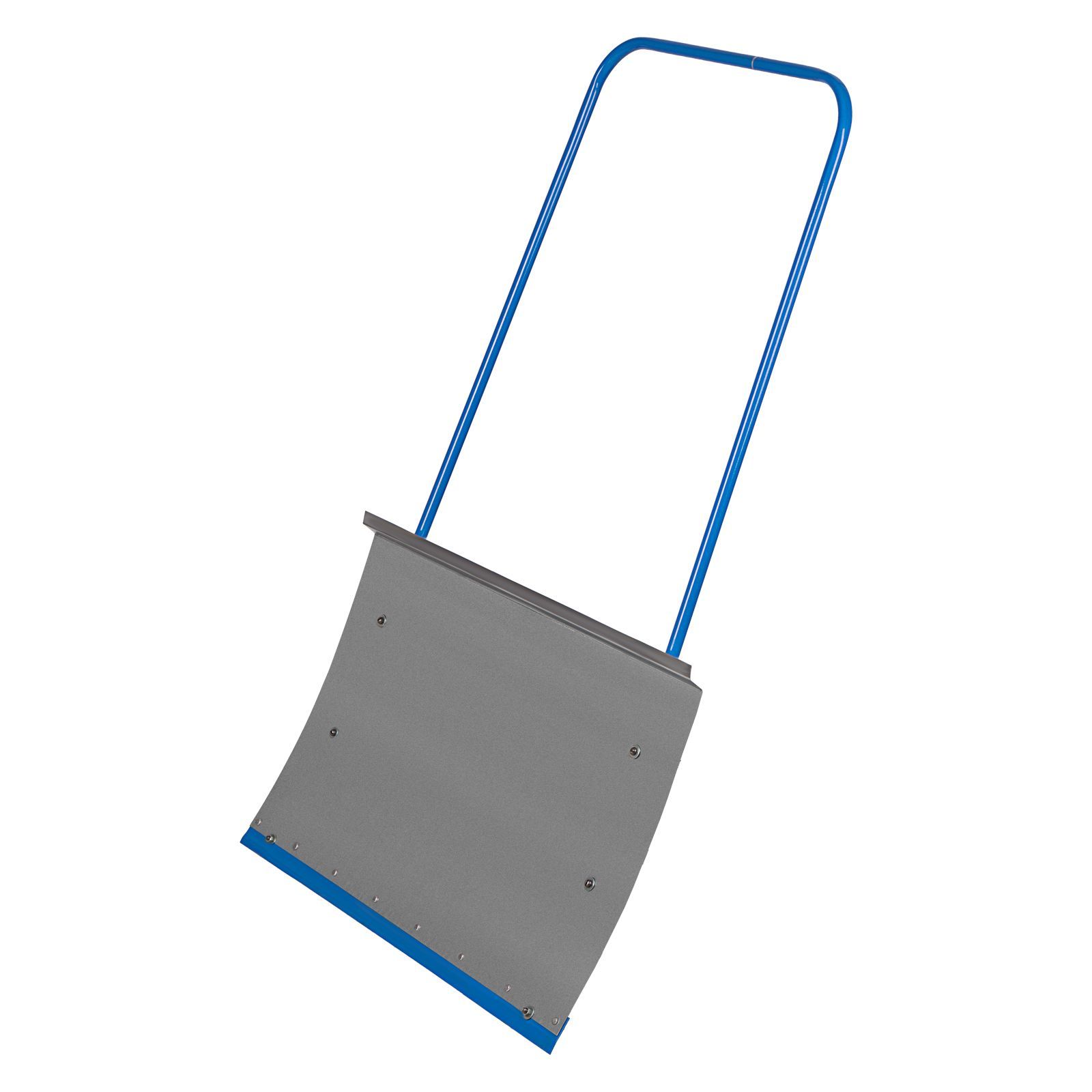 Движок для уборки снега стальной оцинкованный, 750х410х1100 мм, стальная рукоятка  ...Сибртех 61520