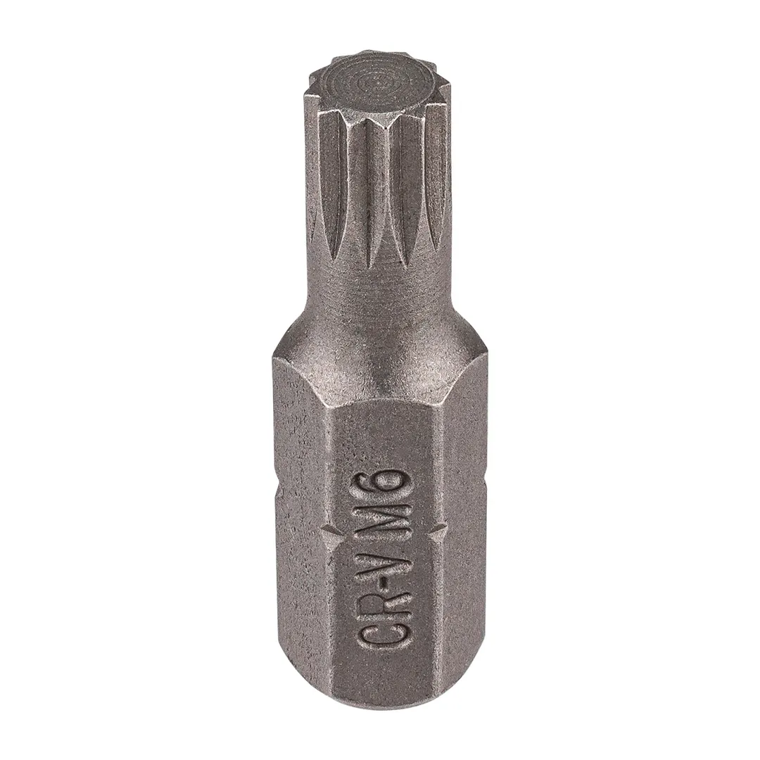 Бита SPLINE 12-гранная M6х30ммL RockFORCE Rock FORCE RF-1583006