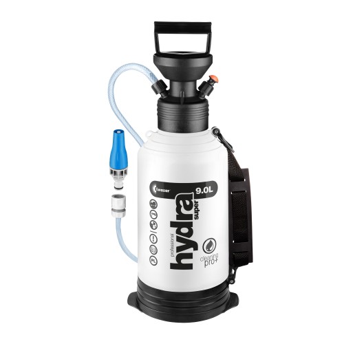 Ручной опрыскиватель Hydra Super Cleaning Pro+ объем 9л, компрессионный Kwazar WTP.1362