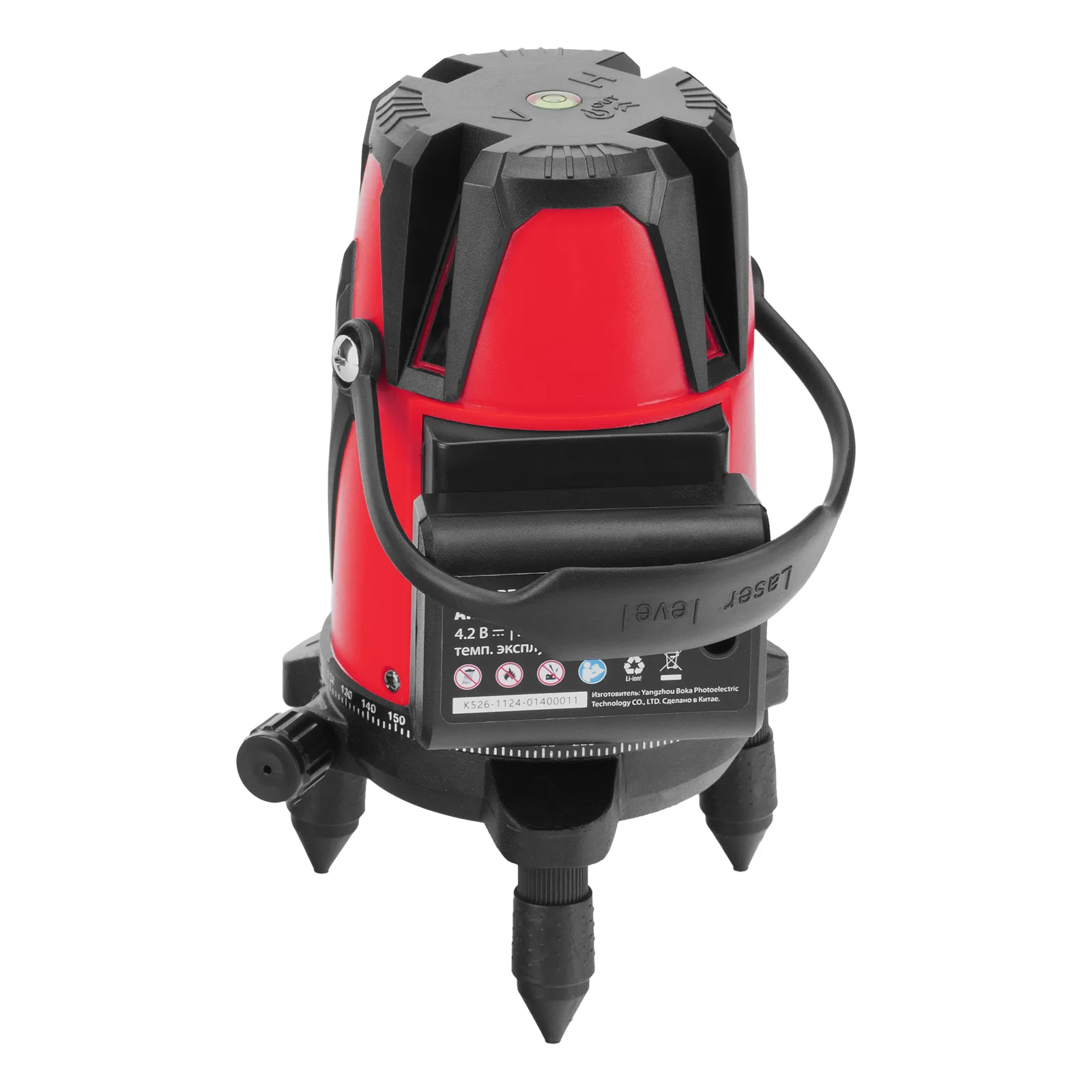 Лазерный уровень MFL RED, 30 м, красный луч, акк. Li 2400 mAh, сумка, резьба 5/8"  MTX 35014