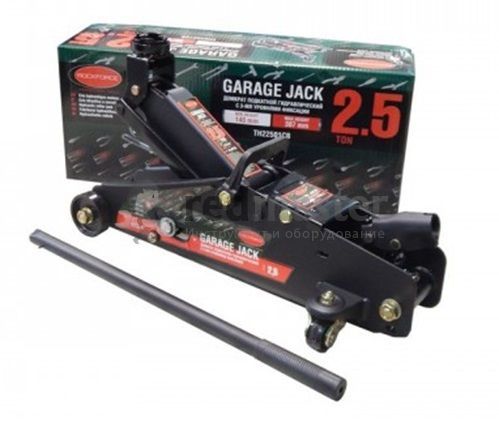 Домкрат подкатной гидравлический 2.5т (h min 135мм, h max 387мм) Rock FORCE RF-TH22501