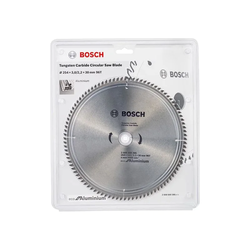 Пильный диск 254х3,0х30 мм Z96 ECO for Aluminium BOSCH 2.608.644.395