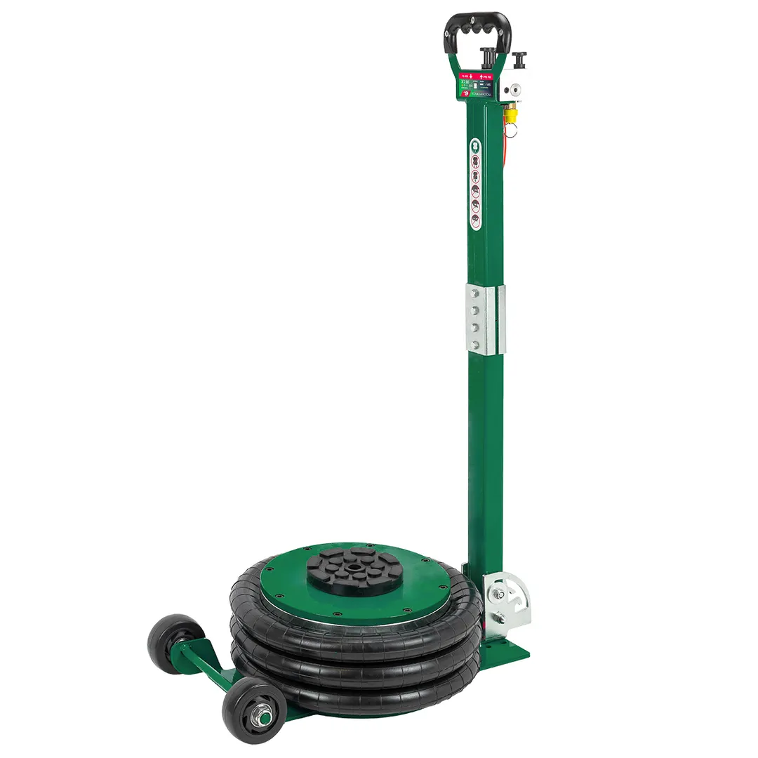 Домкрат подкатной пневматический 6т (h min-150мм,h max-400мм,?-300мм) RockFORCE RF-TRA1823