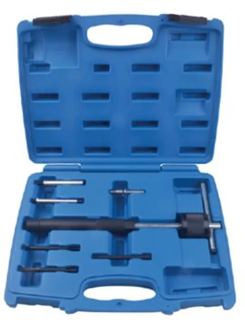 Съемники для демонтажа заломанных свечей накаливания 7пр.(O зажима внутренний: 2.7, 3.6, 5-2шт, 6.0мм), в кейсе RockFORCE RF-4011047