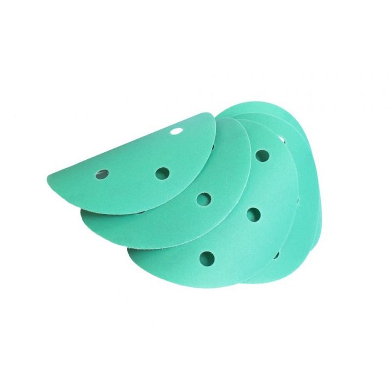 Круг абразивный шлифовальный  самоцепляющийся  125mm (№320)(к-т 5шт), в блистере Forsage F-SD5320F