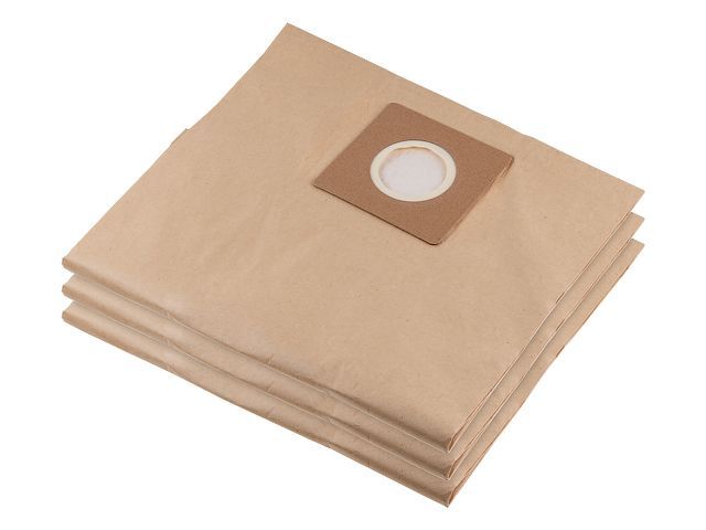 Мешок для пылесоса бумажный 30 л. VC3016WS (3шт.) (30л)  WORTEX 319220