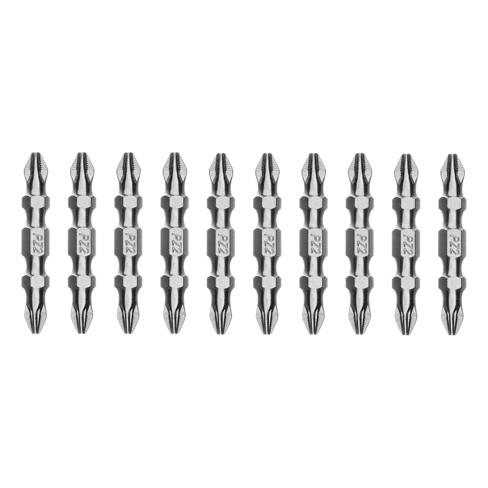 Бита двухстор., PH2-PZ2х45мм, сталь S2, 10шт. GROSS Gross 112017
