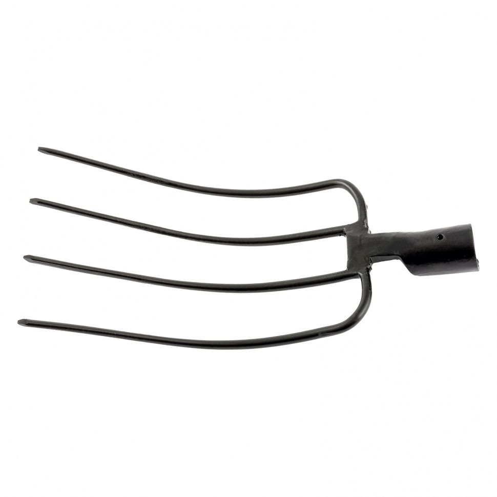 Вилы 4-х рогие, сенные, 205х305 мм, кованые, без черенка Сибртех 638362