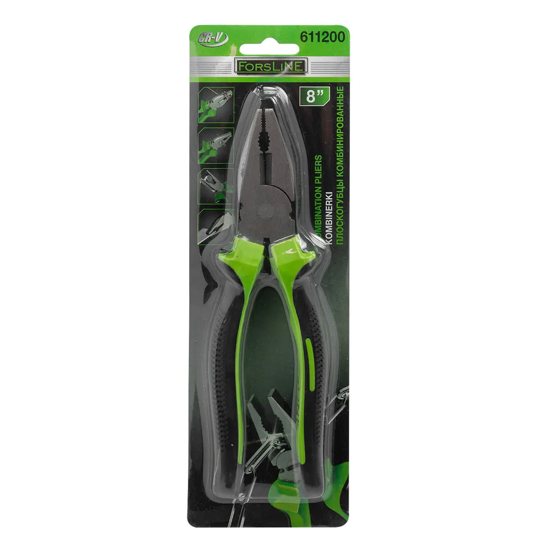 Плоскогубцы комбинированные 8"  ForsLine FL-611200