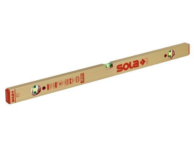 Уровень 1200мм 3 глазка золот. AZ 3 120  SOLA 1169401