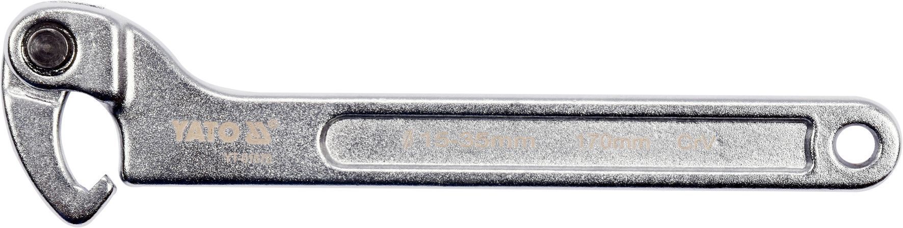 Ключ разводной сегментный шарнирный  15-35mm  YATO YT-01670