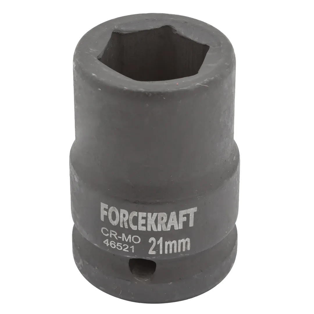 Головка ударная 3/4", 21мм (6гр)  FORCEKRAFT FK-46521