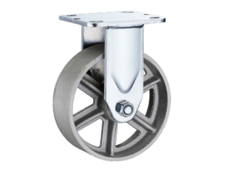 Колесо большегрузное неповоротное FCS 54 125 мм чугунное (N), шт TOR 1048163