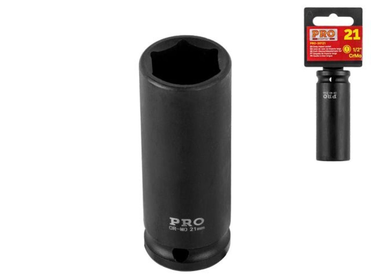 Головка ударная 1/2" 21mm 6гр. глубокая PRO STARTUL PRO-30121