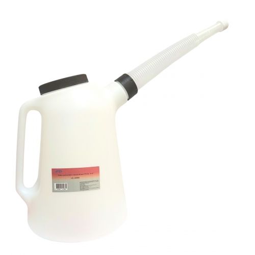 Лейка пластиковая с крышкой для СТО 5л. H-D HD-06985