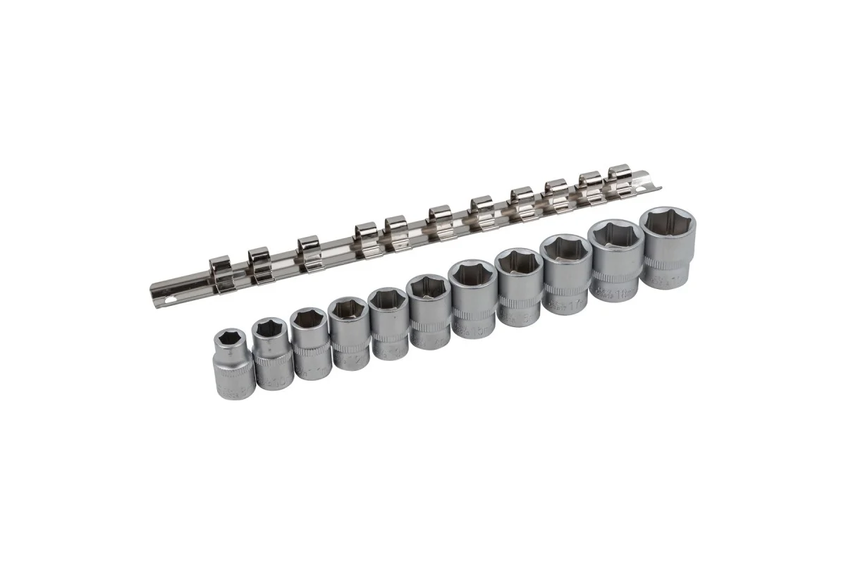 Набор головок 3/8", 8-19мм, 11пр. 6гр.  Forsage F-3111-5