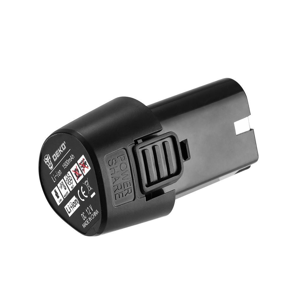 Аккумулятор 12В, 1.5А/ч, DEKO для дрели-шуруповерта DKCD12FU-Li и Banger 12V