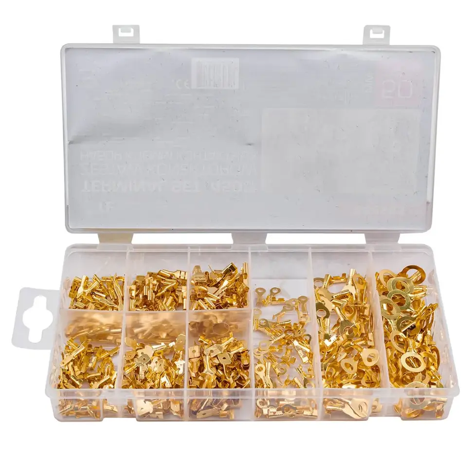 Клеммы контактные автомобильные, набор 450пр. RockFORCE RF-068683