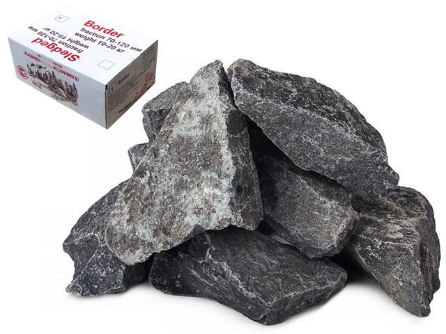 Камень Базальт, колотый, коробка по 20 кг  ARIZONE 62-102005