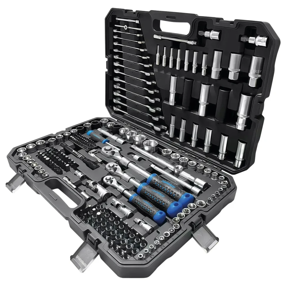 Набор инструментов 216пр. 1/4'', 3/8'', 1/2''(6гр.)  LIGHT Forsage F LIGHT-38841L DS