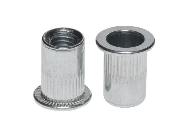 Заклепка резьбовая М8 цилиндрический бортик, цинк, 150 шт STARFIX SMC1-48530-150