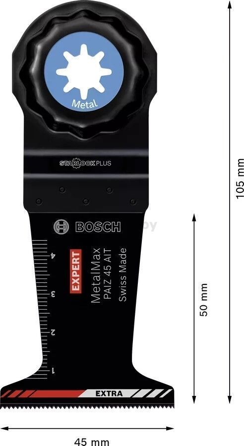 StarlockPlus_Пильное полотно PAIZ 45 AIT MetalMax EXPERT (Carbide / 1 шт) BOSCH 2.608.900.021