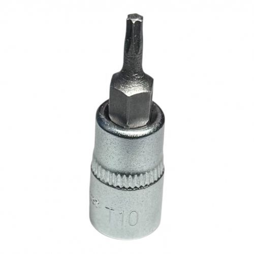Головка 1/4" с насадкой TORX T10, длина 37 мм CrV H-D HD-14T1037