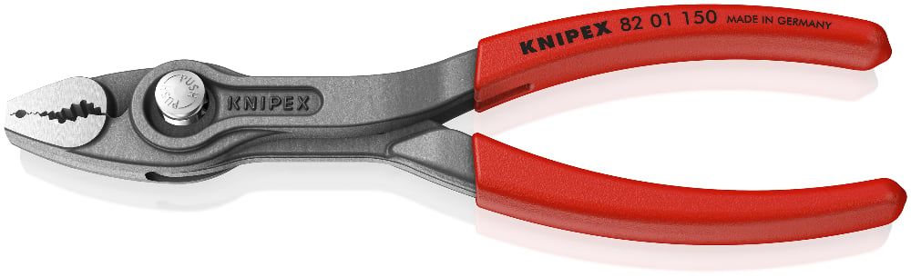 Клещи захватные TwinGrip, 3 -16 мм, L-150 мм, обливные рукоятки  KNIPEX 8201150