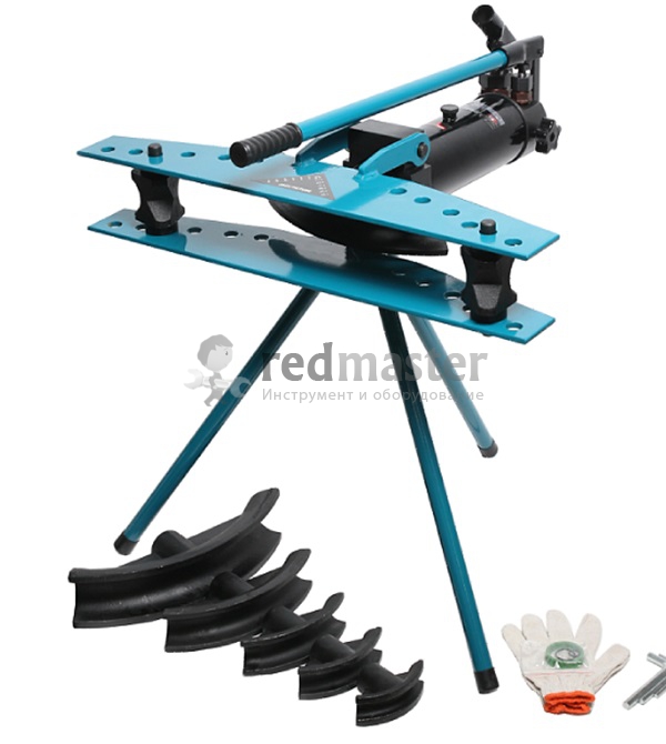 Трубогиб гидравлический ручной горизонтальный 20т (1/2"-3") Forsage F-W3J