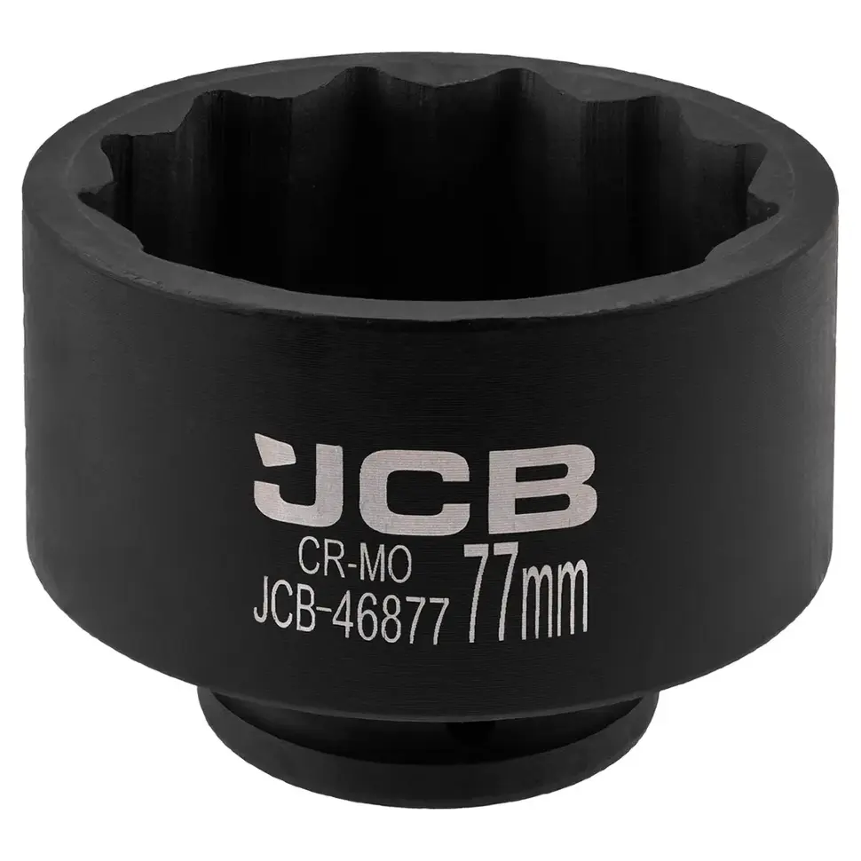 Головка ударная 3/4'', 77мм (12гр.)  JCB JCB-46877