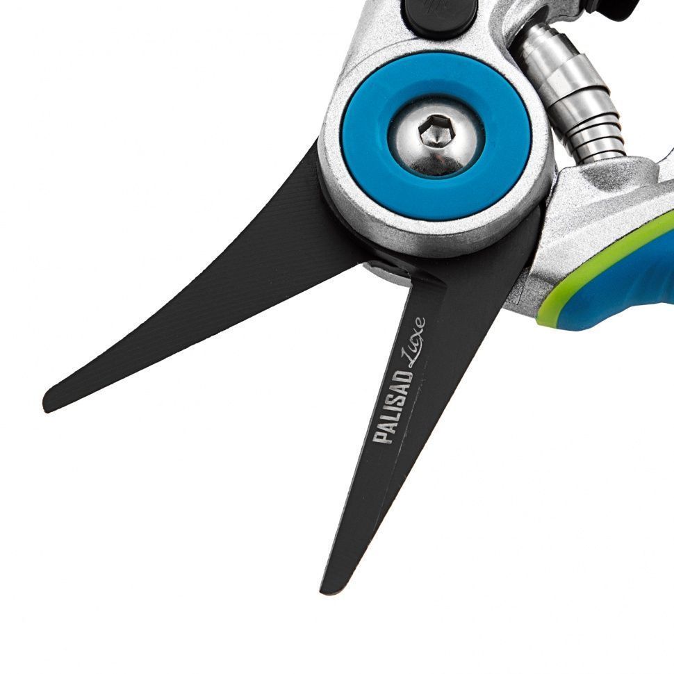 Секатор цветочный, 215 мм, регулировка захвата, алюминиевые рукоятки, LUXE PALISAD 60476