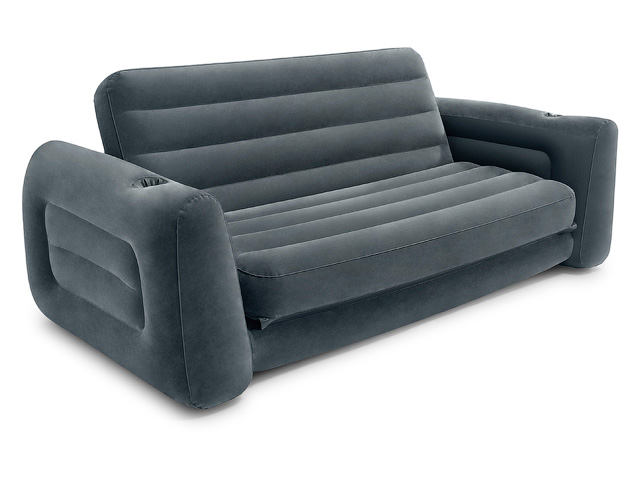 Надувной диван-трансформер Pull-Out Sofa, 203х224х66 см  INTEX 66552NP