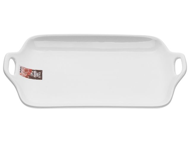 Блюдо керамическое, 29х17х4.5 см, серия ASIAN, белое  PERFECTO LINEA 17-102900