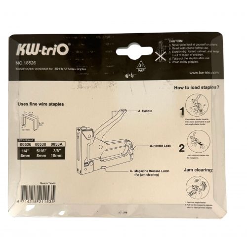 Степлер 6-10мм (тип 53) KW-triO 18526