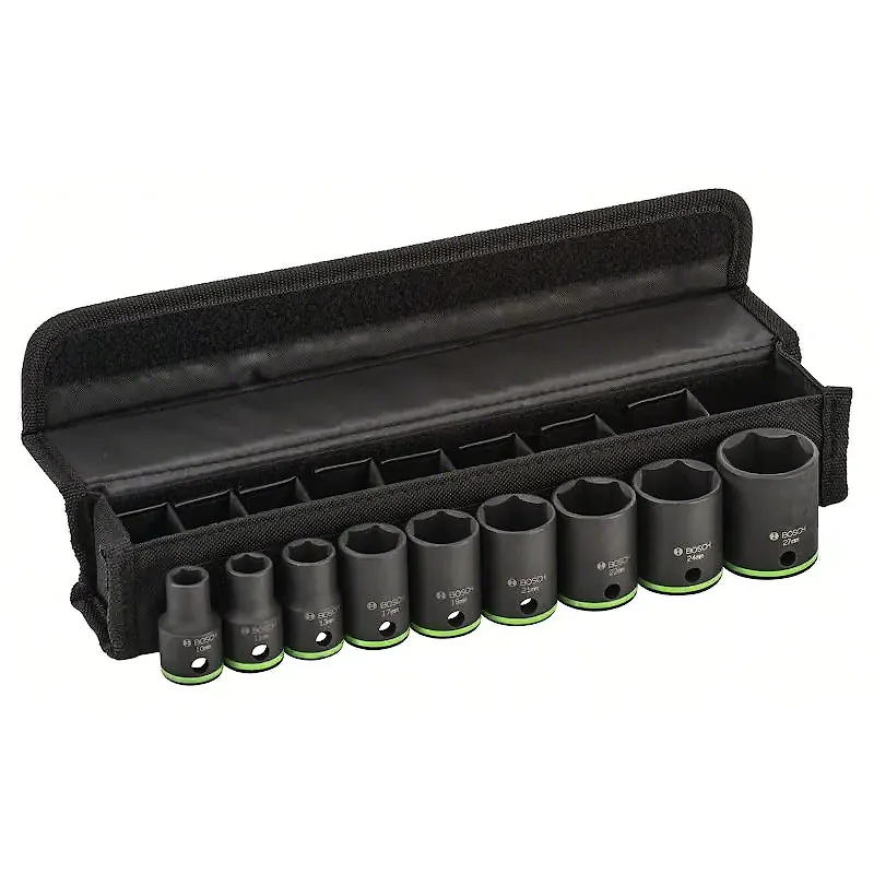Набор торцовых ударных головок 10-27 мм (1/2") Impact Control  BOSCH 2.608.551.100
