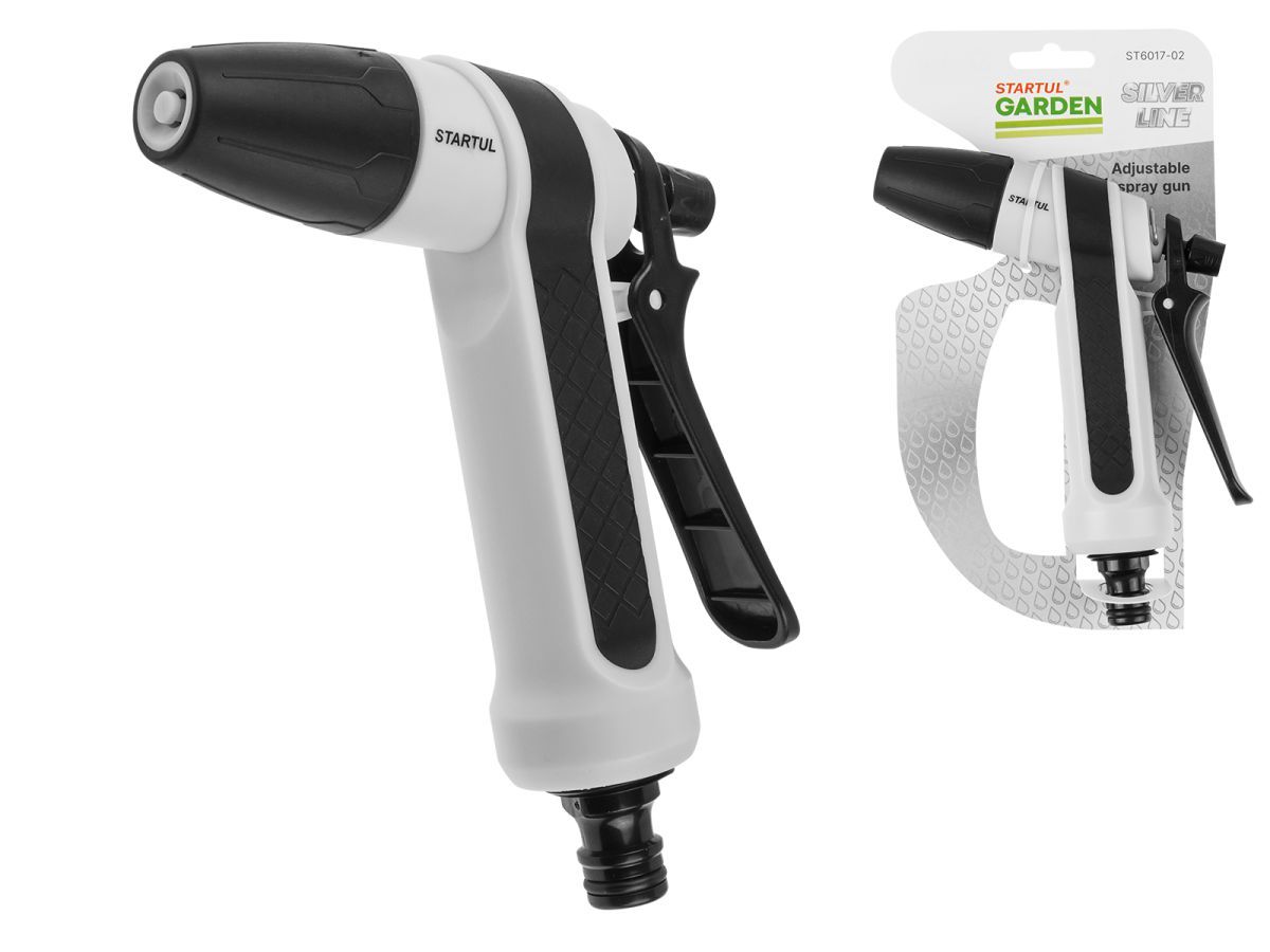 Пистолет-распылитель рег. GARDEN (ST6017-02) (SILVER LINE) STARTUL ST6017-02