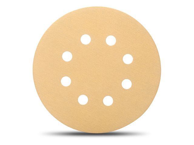 Шлифлист 125mm круг P60 бумага. самосцепл. (8 отв.) ABRAforce 93394